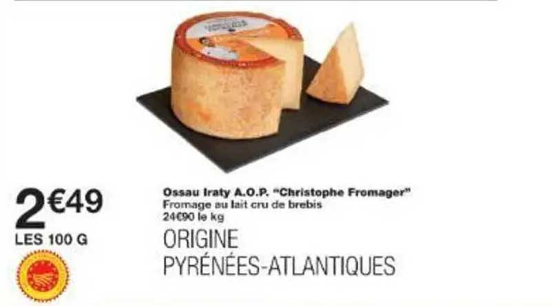 Ossau Iraty A.O.P. "Christophe Fromager"