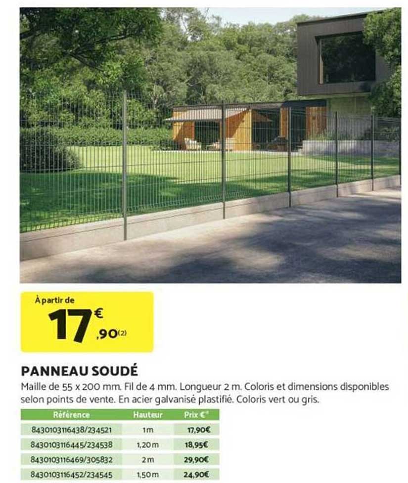 PANNEAU SOUDÉ