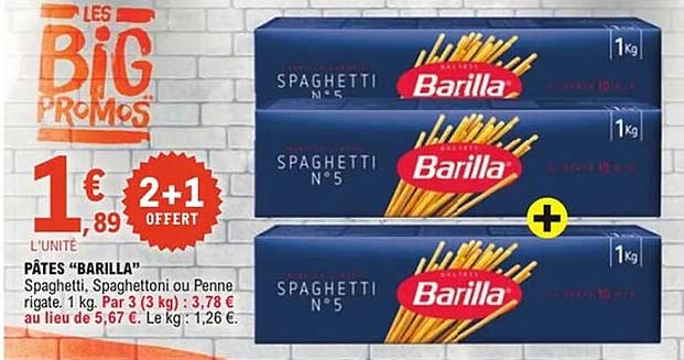 PÂTES "BARILLA"