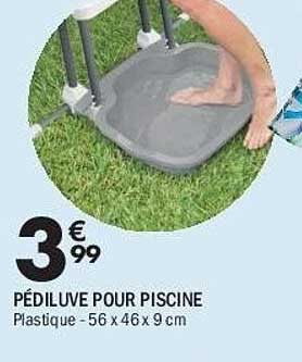 PÉDILUVE POUR PISCINE