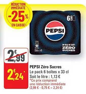 PEPSI Zéro Sucre