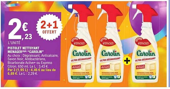 Pistolet nettoyant ménager® "Carolin"