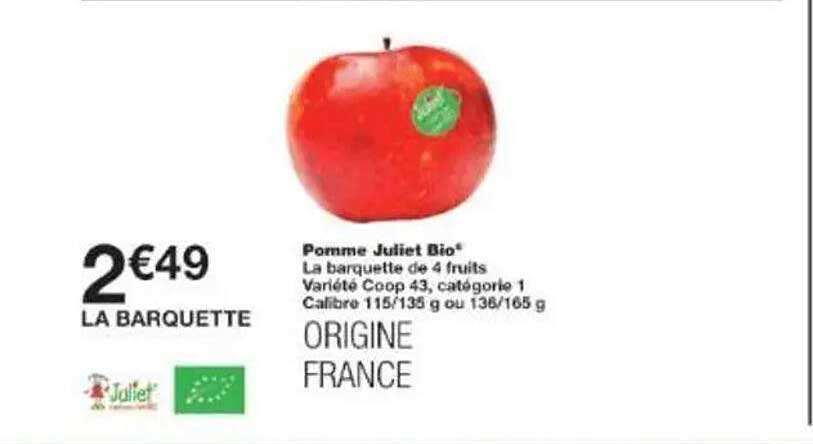 Pomme Juliet Bio*