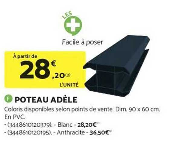 Poteau Adèle