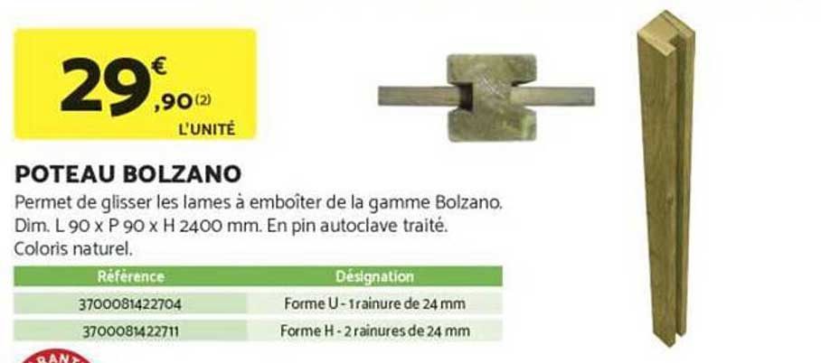 Poteau Bolzano