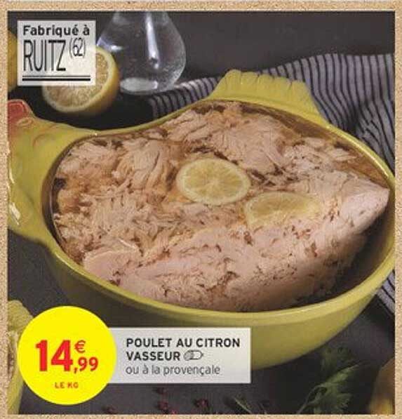 POULLET AU CITRON VASSEUR
