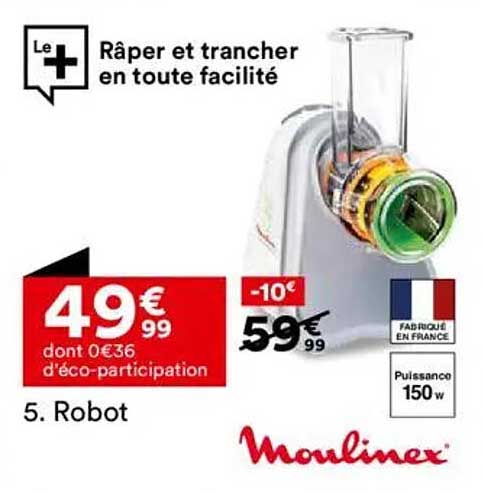 Râper et trancher en toute facilité