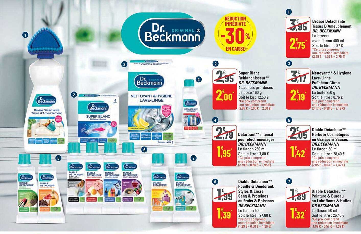 Réduction immédiate -30% en caisse