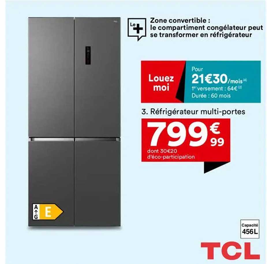 Réfrigérateur multi-portes