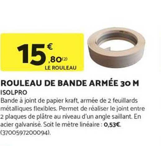 ROULEAU DE BANDE ARMÉE 30 M