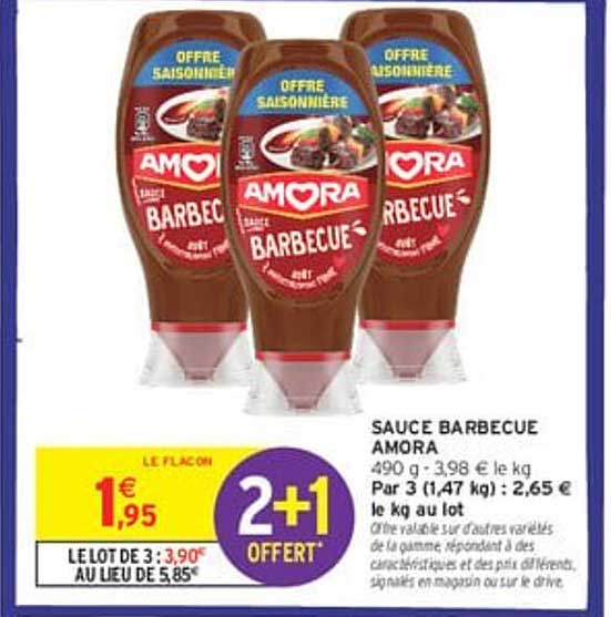 SAUCE BARBECUE AMORA