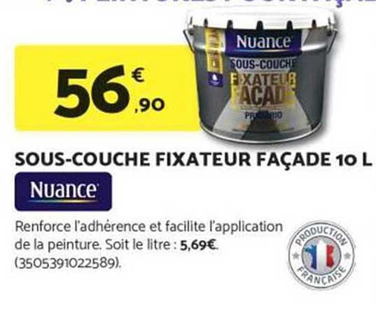 SOUS-COUCHE FIXATEUR FAÇADE 10 L