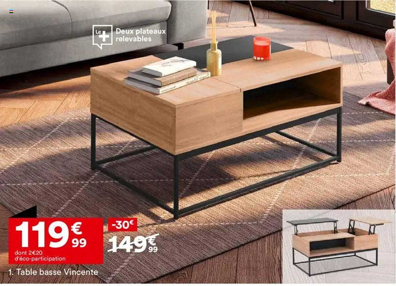Table basse Vincente
