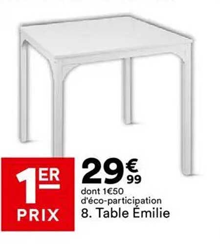 Table Émilie