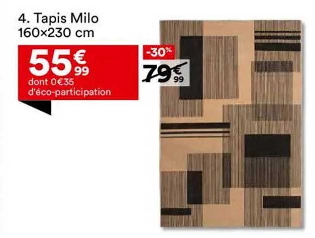 Tapis Milo 160x230 cm
