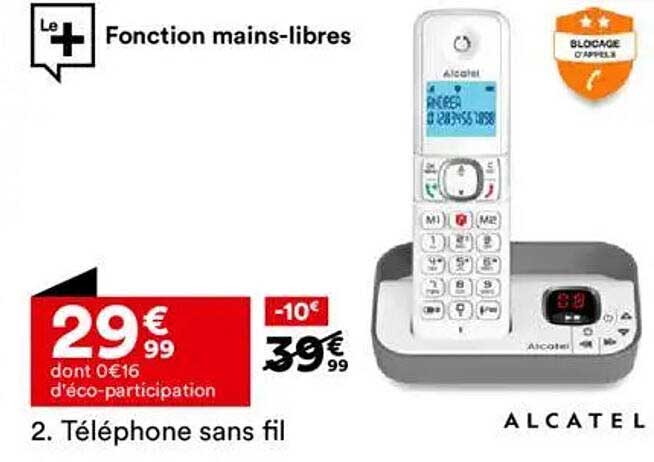Téléphone sans fil