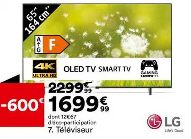 Téléviseur OLED TV SMART 65'' 4K