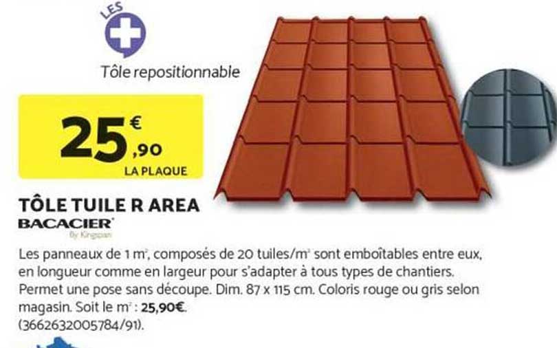 TÔLE TUILE R AREA