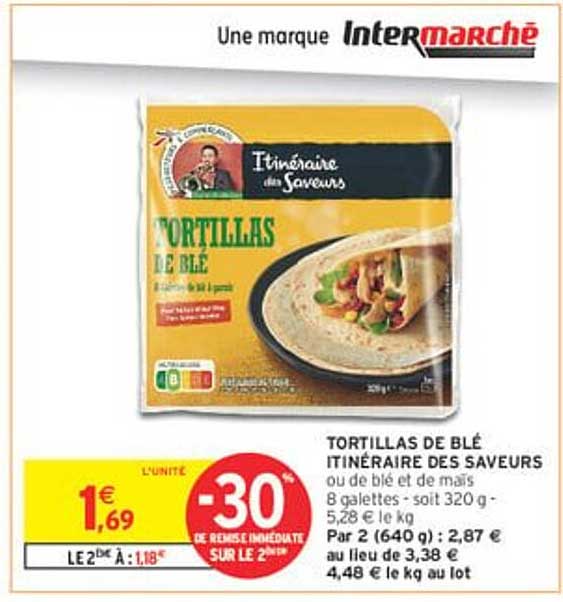 TORTILLAS DE BLÉ ITINÉRAIRE DES SAVEURS