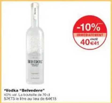 Vodka "Belvedere"