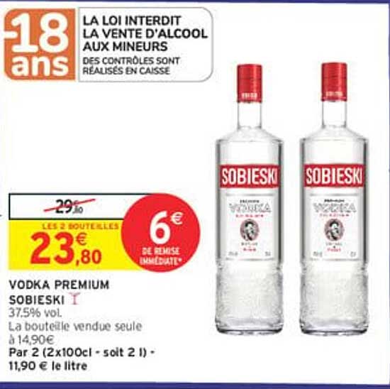 VODKA PREMIUM SOBIESKI