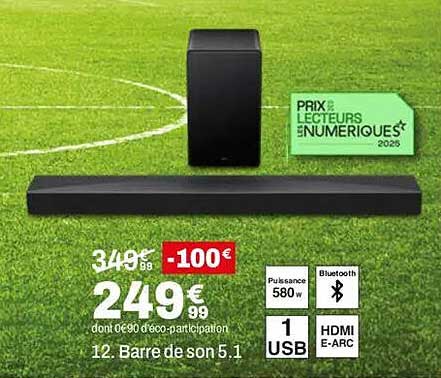 12. Barre de son 5.1