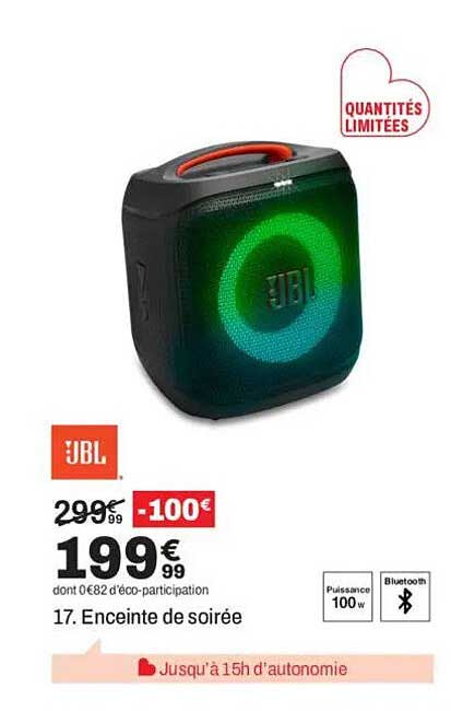 17. Enceinte de soirée