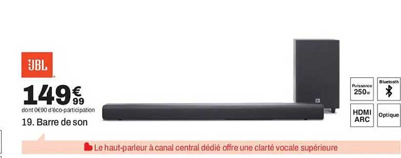 19. Barre de son