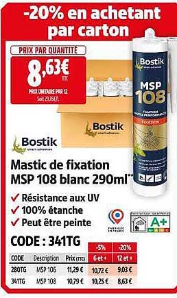 -20% en achetant par carton