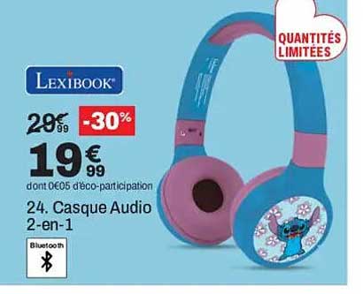 24. Casque Audio 2-en-1