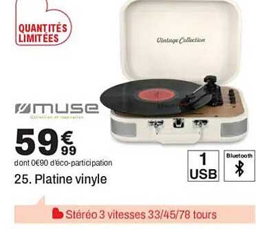 25. Platine vinyle