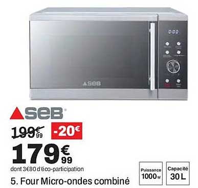 5. Four Micro-ondes combiné