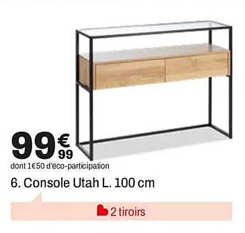 6. Console Utah L. 100 cm