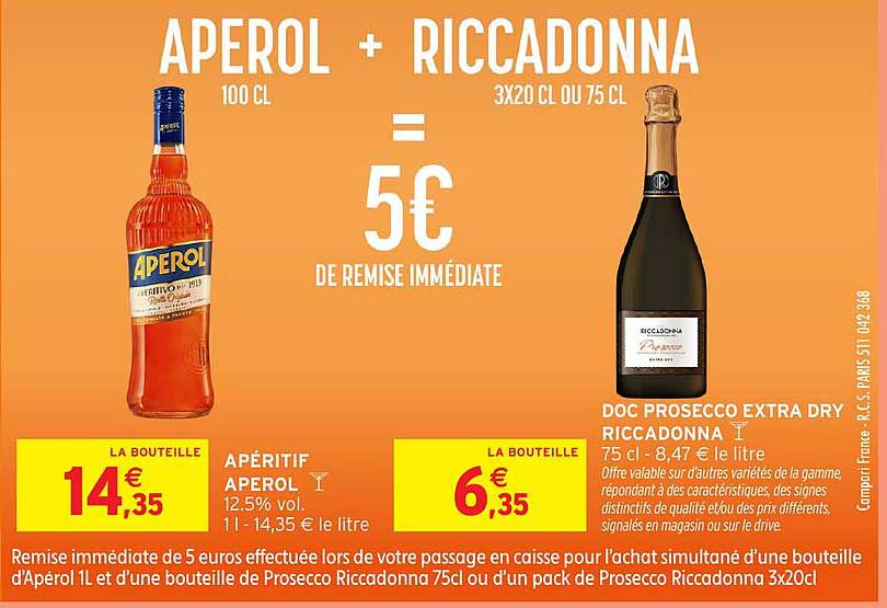 APEROL + RICCADONNA