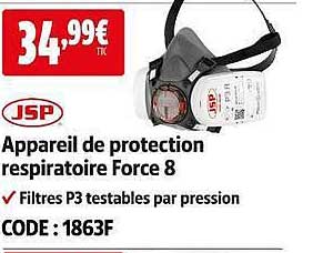Appareil de protection respiratoire Force 8