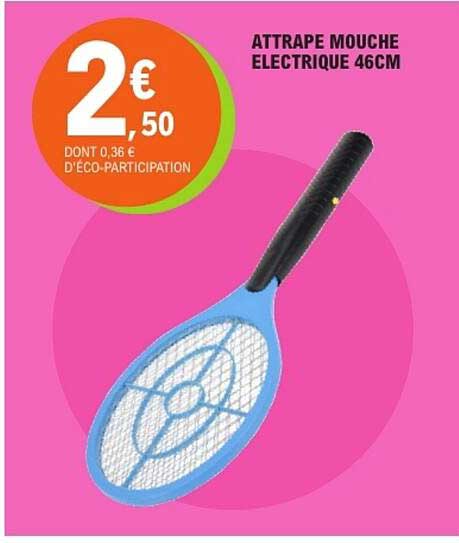 ATTRAPE MOUCHE ELECTRIQUE 46CM
