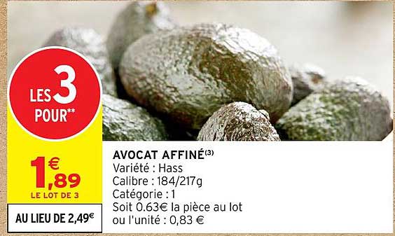 AVOCAT AFFINÉ