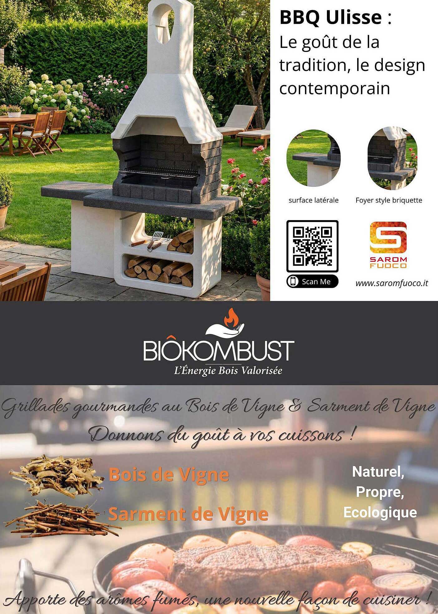 BBQ Ulisse : Le goût de la tradition, le design contemporain