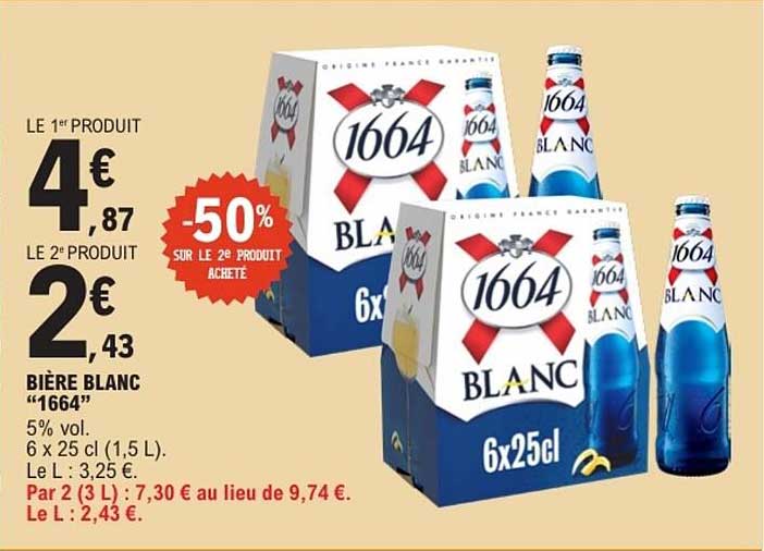 BIÈRE BLANC “1664”