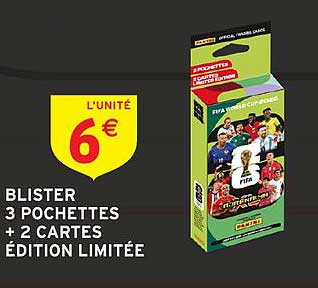 BLISTER 3 POCHETTES + 2 CARTES ÉDITION LIMITÉE