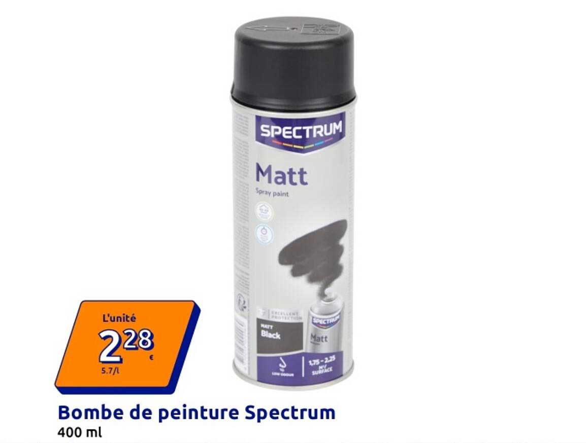Bombe de peinture Spectrum 400 ml