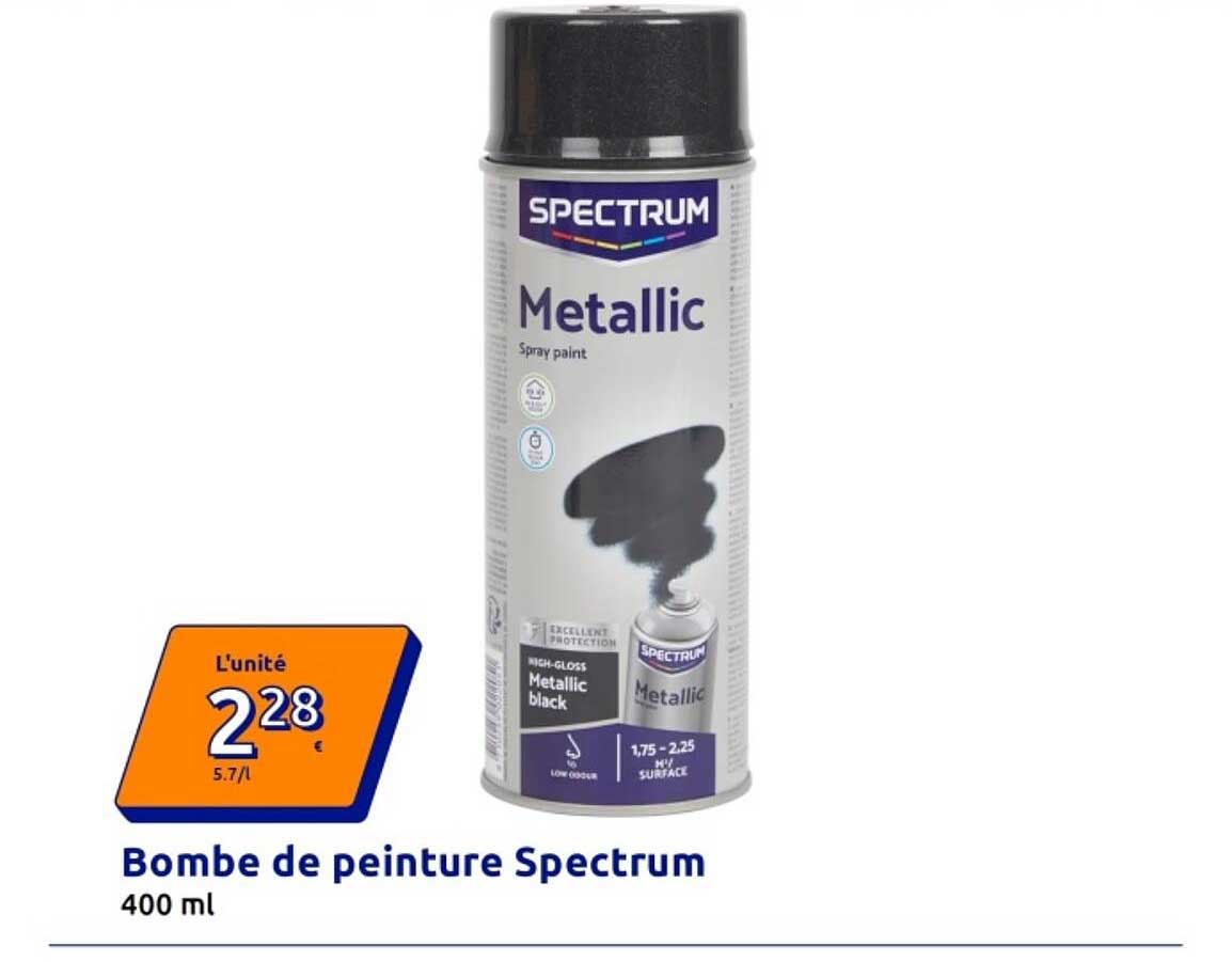Bombe de peinture Spectrum 400 ml