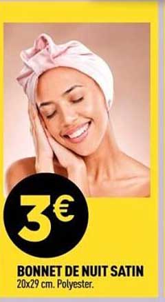 BONNET DE NUIT SATIN