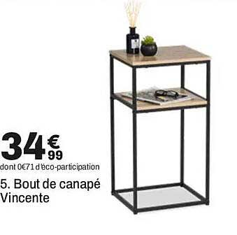 Bout de canapé Vincente
