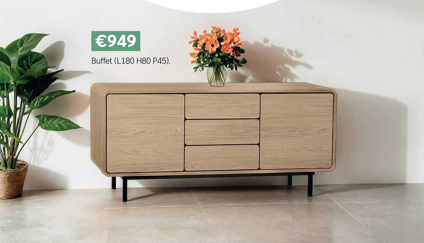 Buffet (L180 H80 P45).