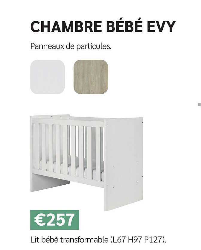 CHAMBRE BÉBÉ EVY