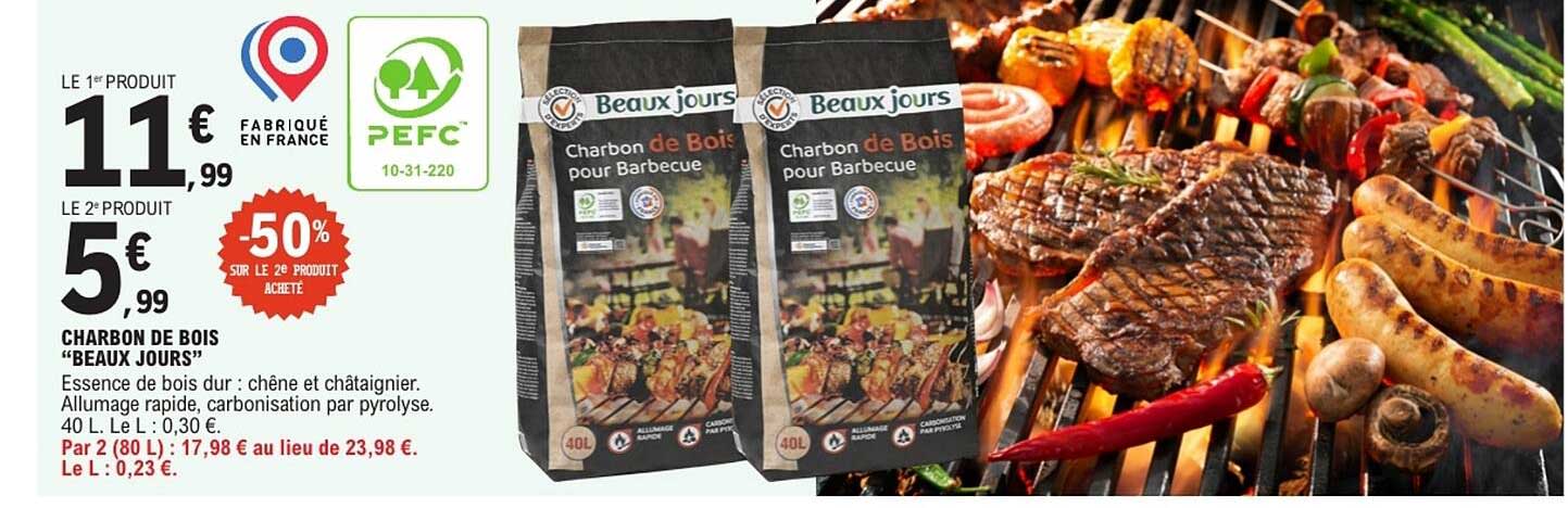 CHARBON DE BOIS “BEAUX JOURS”