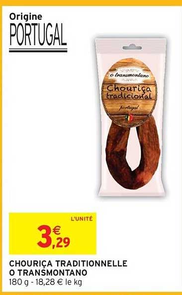 CHOURIÇA TRADITIONNELLE O TRANSMONTANO
