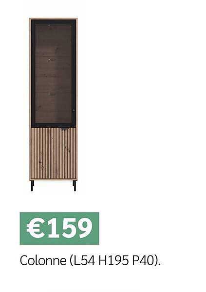 Colonne (L54 H195 P40).