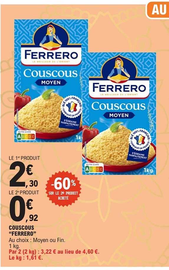 COUSCOUS "FERRERO"